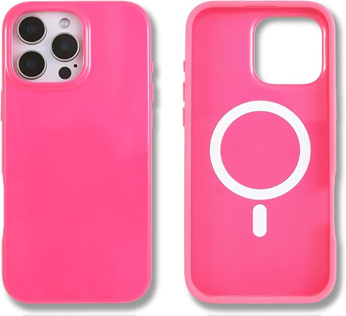 Sonix Case for iPhone 16 Pro Max | Compatible with MagSafe | 10ft Drop Tested | Gloss Hot Pink | Amazon (US)