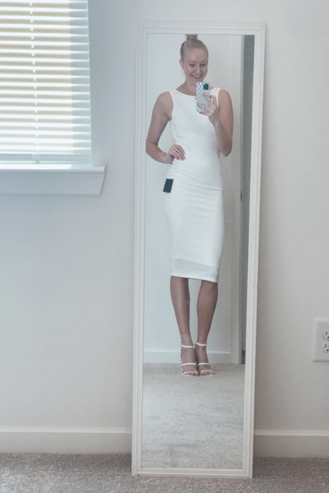 Rehearsal Dinner Dress🤍

(White heels currently out of stock)
(Apparently the dress is sold out too🤦🏼‍♀️) 

#lulus #bridal #backless #dress #classy #bride 

#LTKFindsUnder100 #LTKFindsUnder50 #LTKWedding