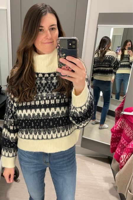This sweater screams sitting by the fire with hot cocoa listening to Christmas music! 😂 



#LTKSeasonal
