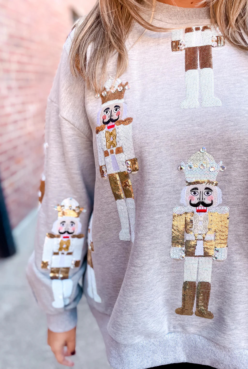 Golden Nutcracker Sweatshirt XLarge | Tucker Brown