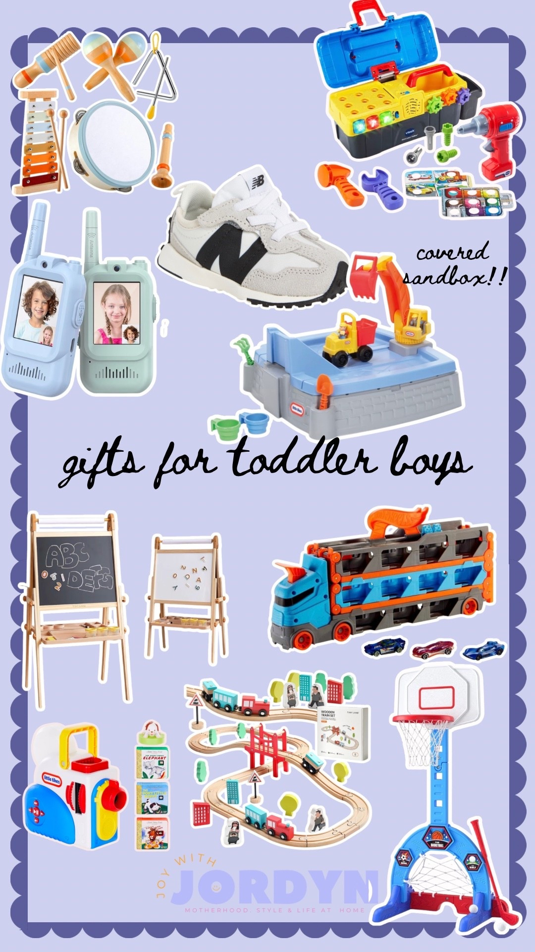 GIFT FOR TODDLER BOYS: gift ideas for toddler boys. Love the sand castle and lots of options for sports, cars, trains and creativity!! Everything is $70 and under!

#LTKHoliday #LTKKids #LTKGiftGuide