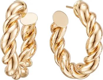 Jewelry Wide Braid Hoop Earrings | Nordstrom