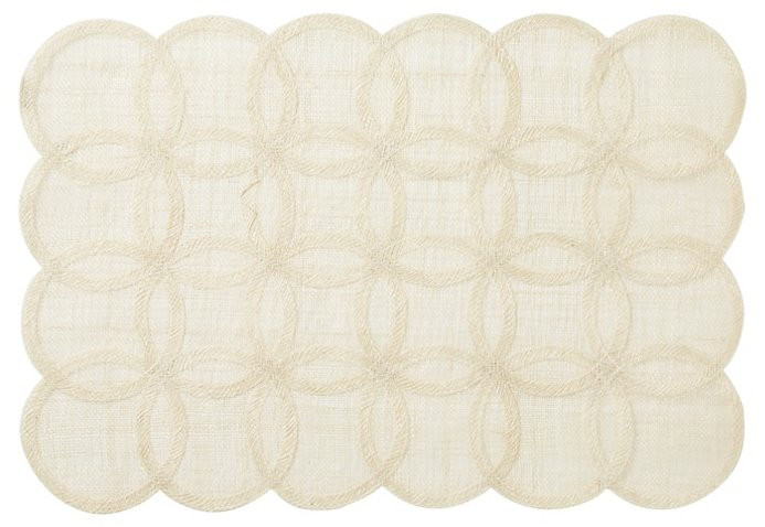 Rings Rectangular Place Mat, Natural | One Kings Lane
