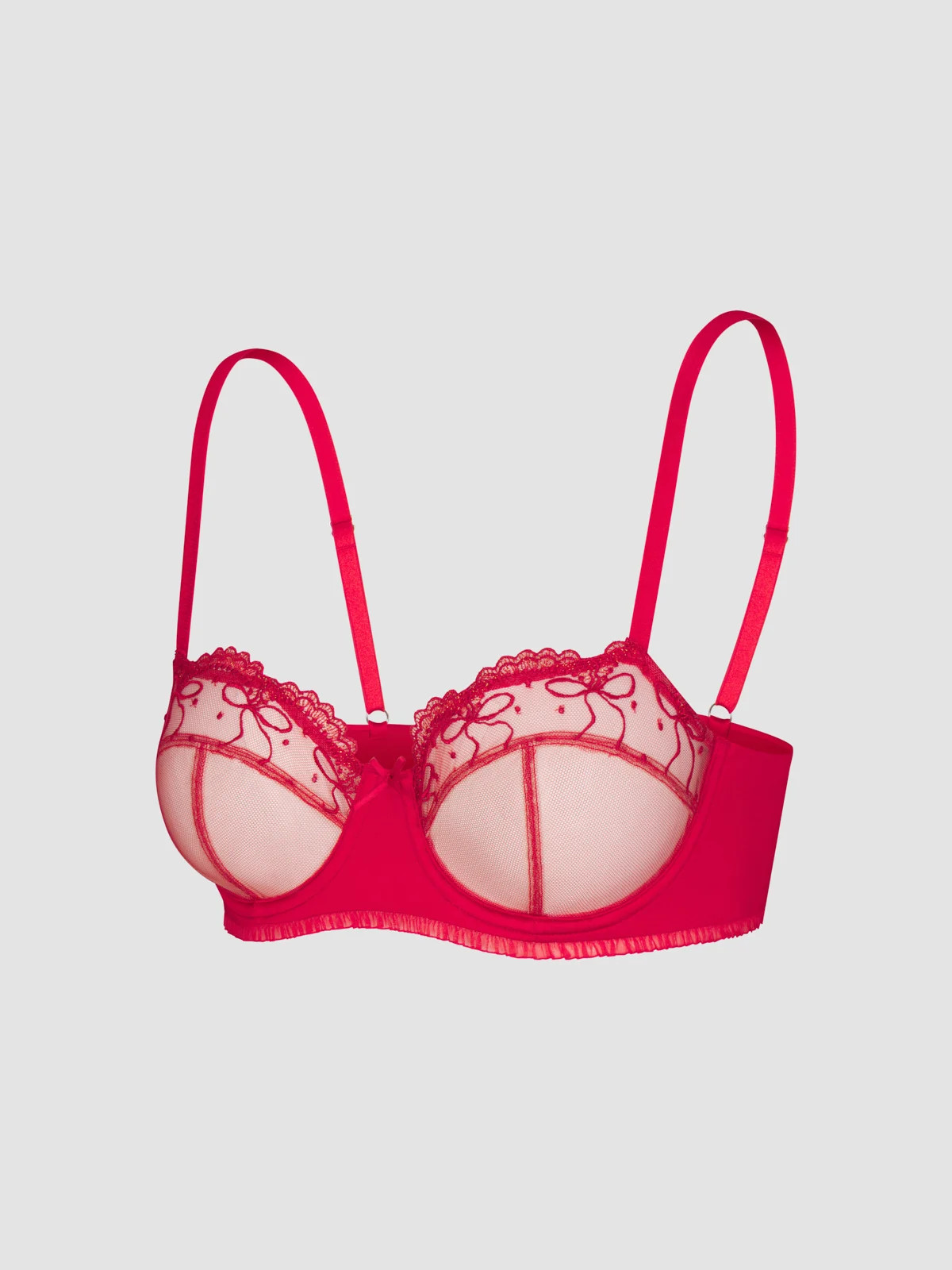 Loveline Satin Balconette Bra | Savage x Fenty - North America