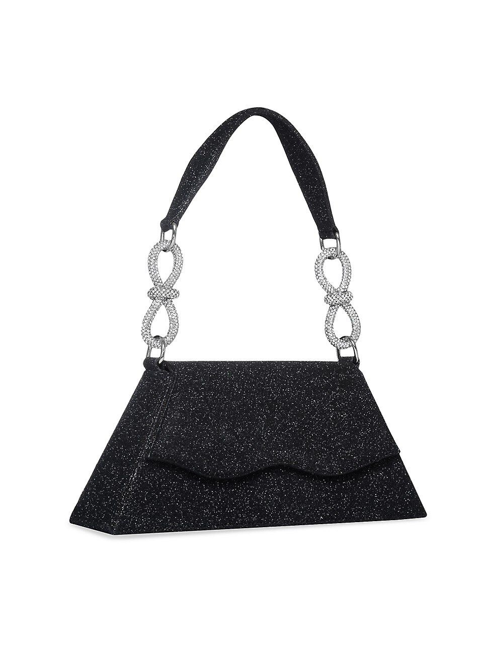 MACH & MACH Medium Samantha Glitter Top Handle Bag | Saks Fifth Avenue
