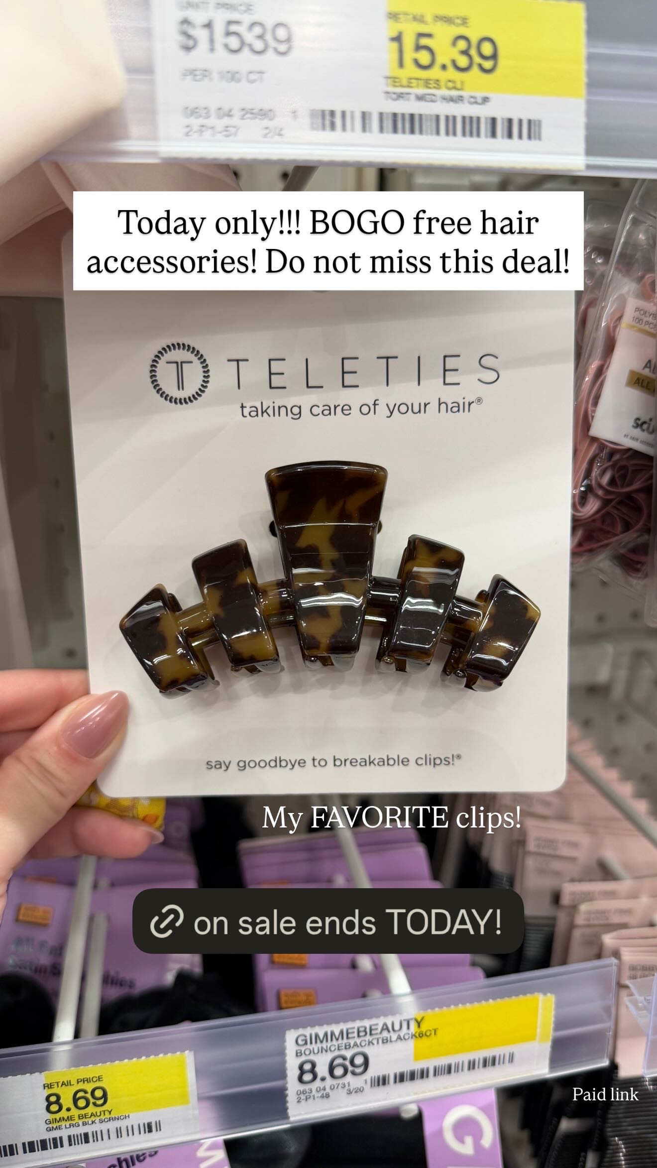 These are my FAVORITE clips and they’re BOGO free today only… I literally use these every day since they're the only ones that can hold all my hair. 
spring outfits 2026, easter dress women, easter outfits women, easter basket ideas, spring dresses, vacation outfits beach, date night outfits, plus size fashion, country concert outfits, work outfits, hair accessories, target deals, everyday essentials, beauty finds 

 #LTKmorningroutine #LTKselfcare #LTKBeauty