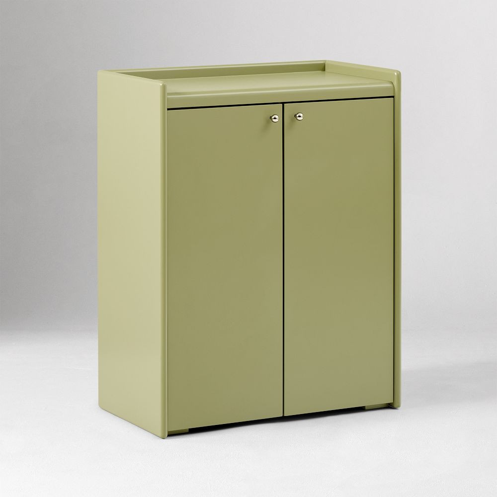 Emma Chamberlain Lacquer Wrapped Storage Cabinet (26") | West Elm (US)