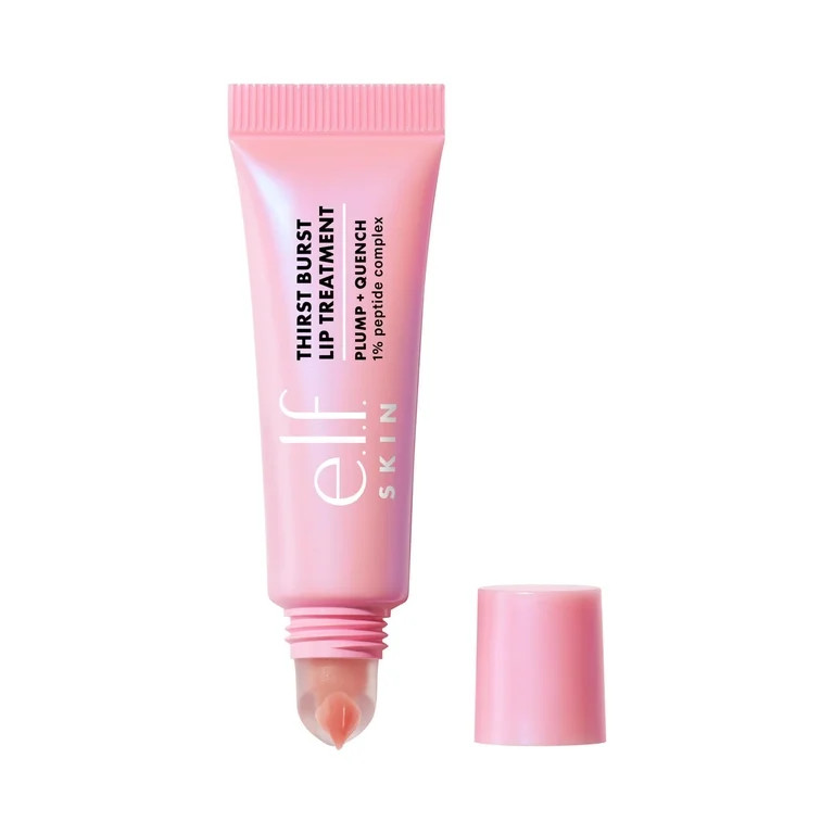 e.l.f. SKIN Thirst Burst Lip Treatment, Sheer Guava, 0.35 oz | Walmart (US)