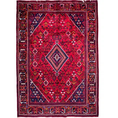 Brechter One-of-a-Kind 7'1" x 10'4" 1970s Area Rug in Red/Black | Wayfair North America