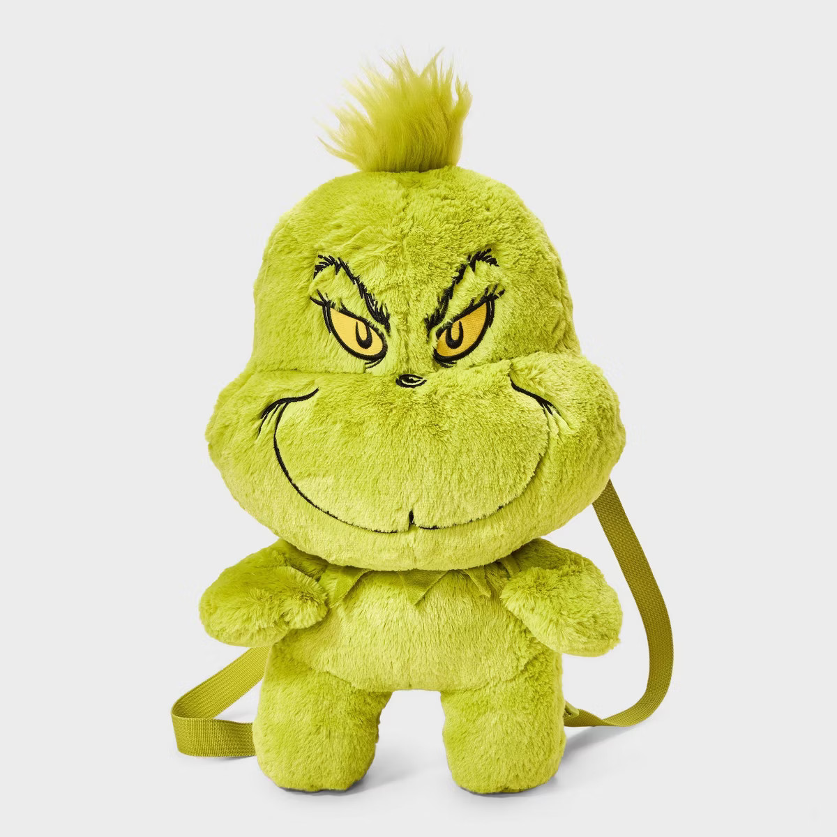 Boys' Christmas The Grinch Plush Backpack - Green | Target