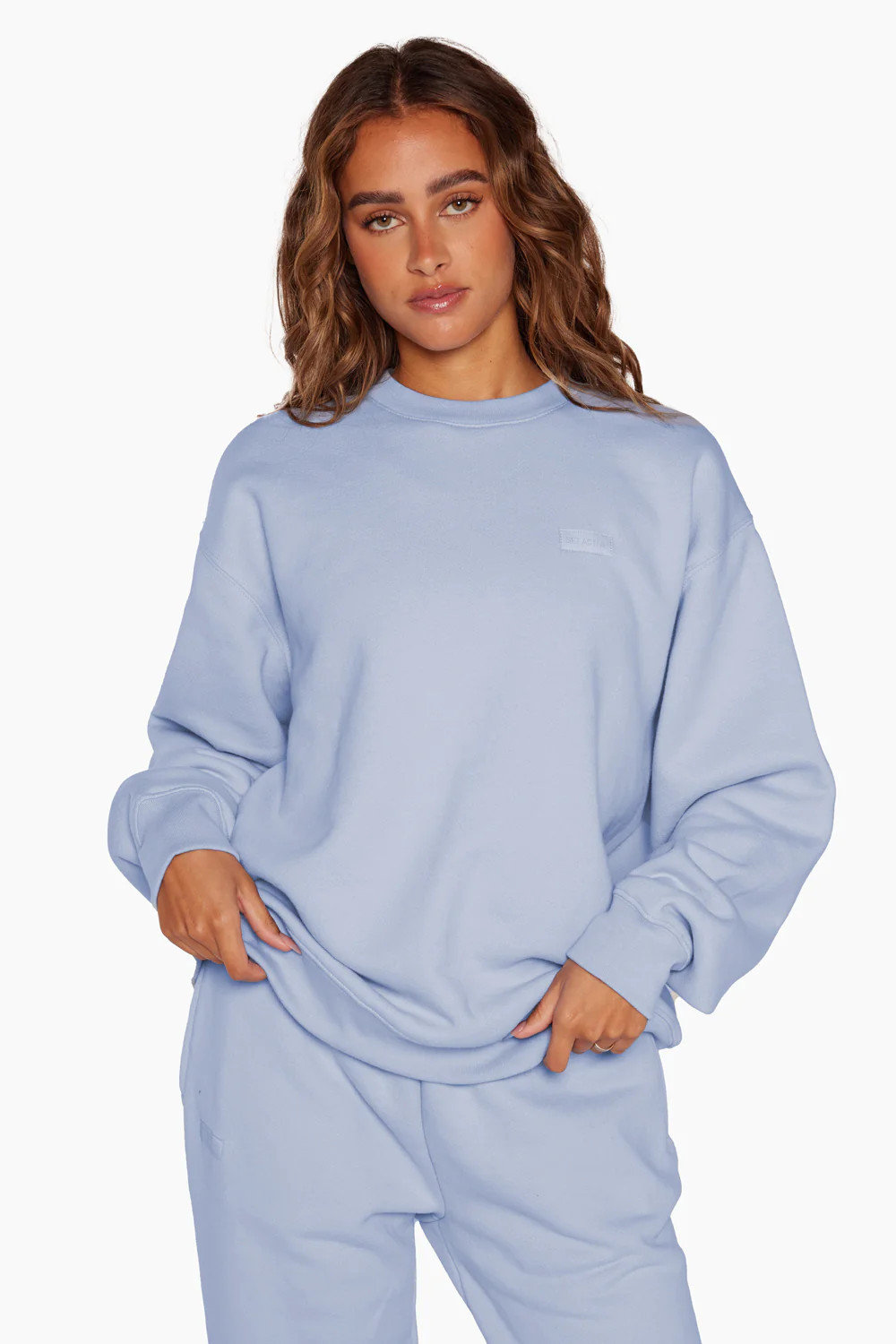 CREWNECK 
                            blue lagoon | SET Active