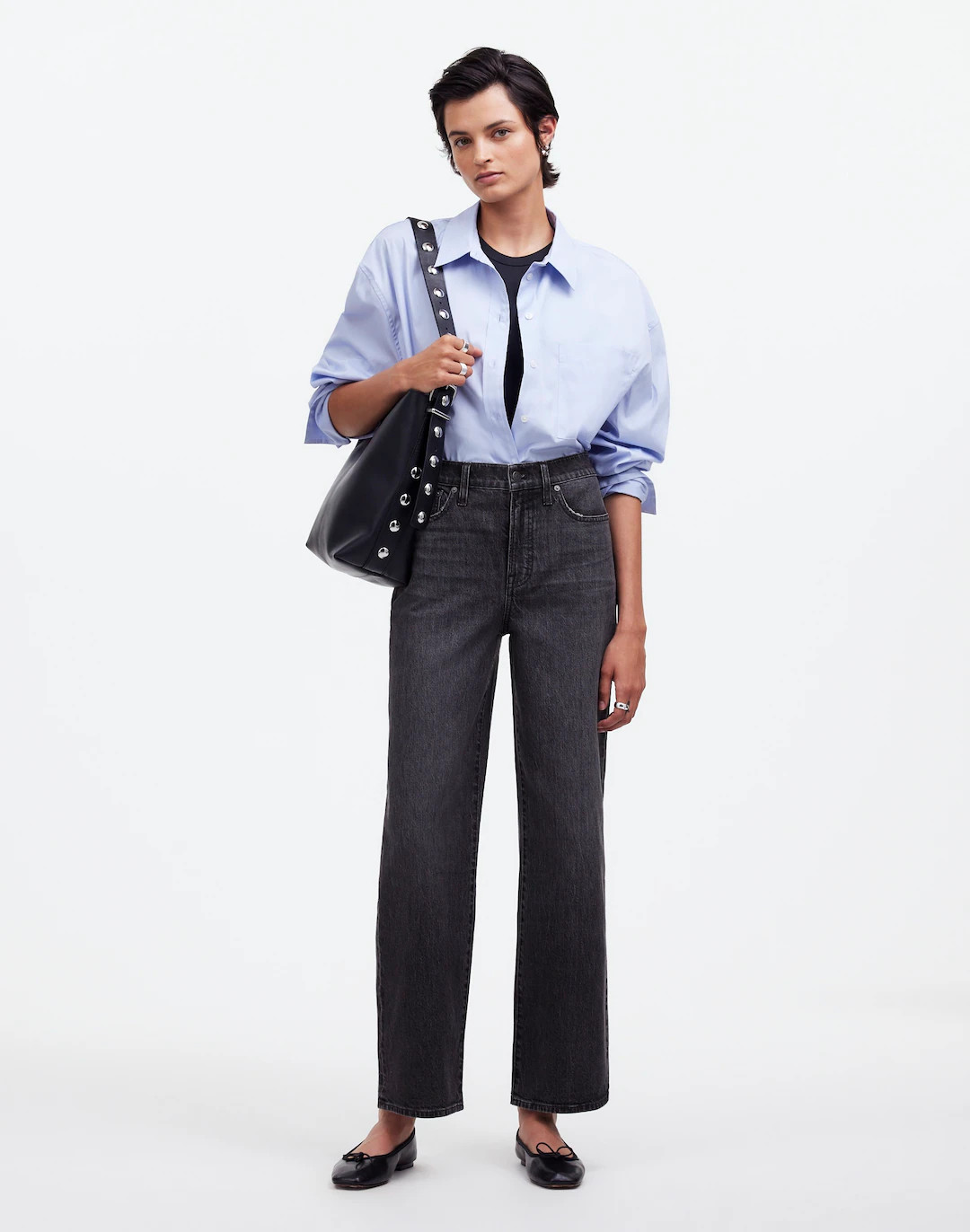 The Perfect Vintage Wide-Leg Crop Jean in Robles Wash | Madewell