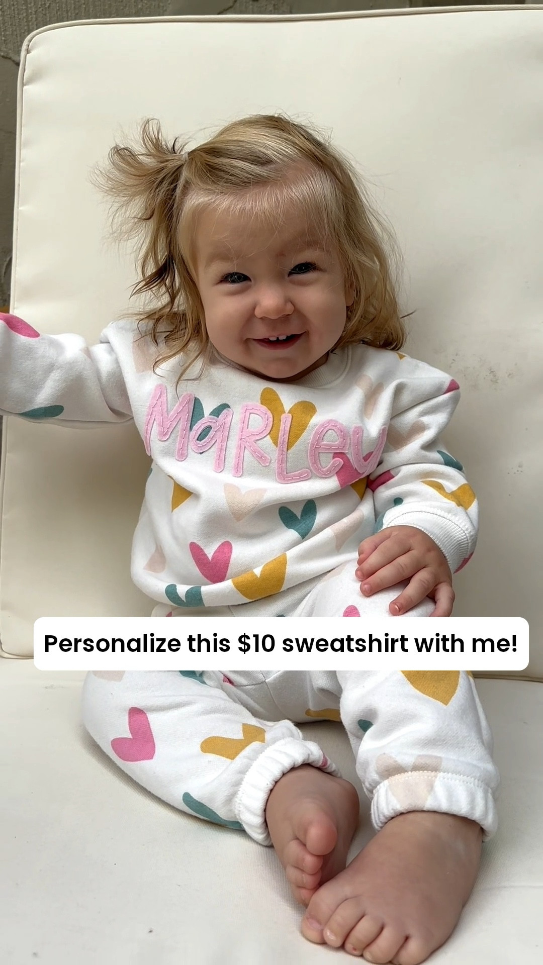 This $10 sweatshirt is perfect for adding a hand embroidered name! 

#LTKKids #LTKFindsUnder50