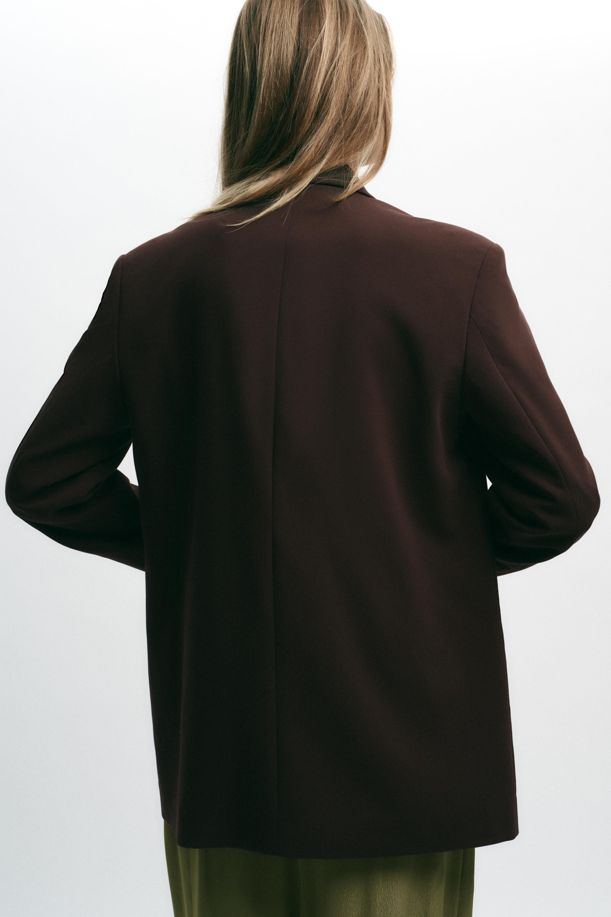 OVERSIZED DOUBLE-BREASTED BLAZER | Zara UK