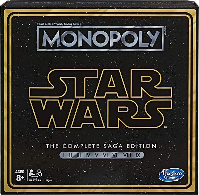 Monopoly: Star Wars Complete Saga Edition Board Game for Kids Ages 8 & Up (Amazon Exclusive) | Amazon (US)