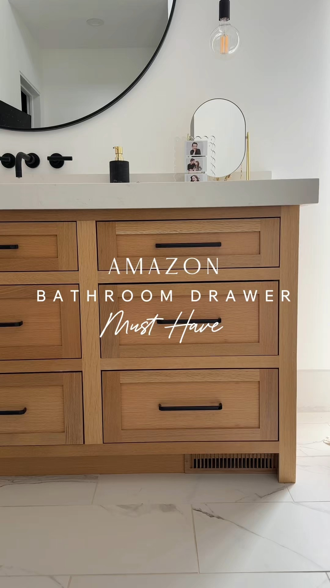 I recently organized two of my bathroom drawers with this beautiful acrylic organizers.  I love that you can create a design that works for your needs.  They also come with adhesive dot stickers for the bottom to prevent sliding.  

#LTKBeauty #LTKHome