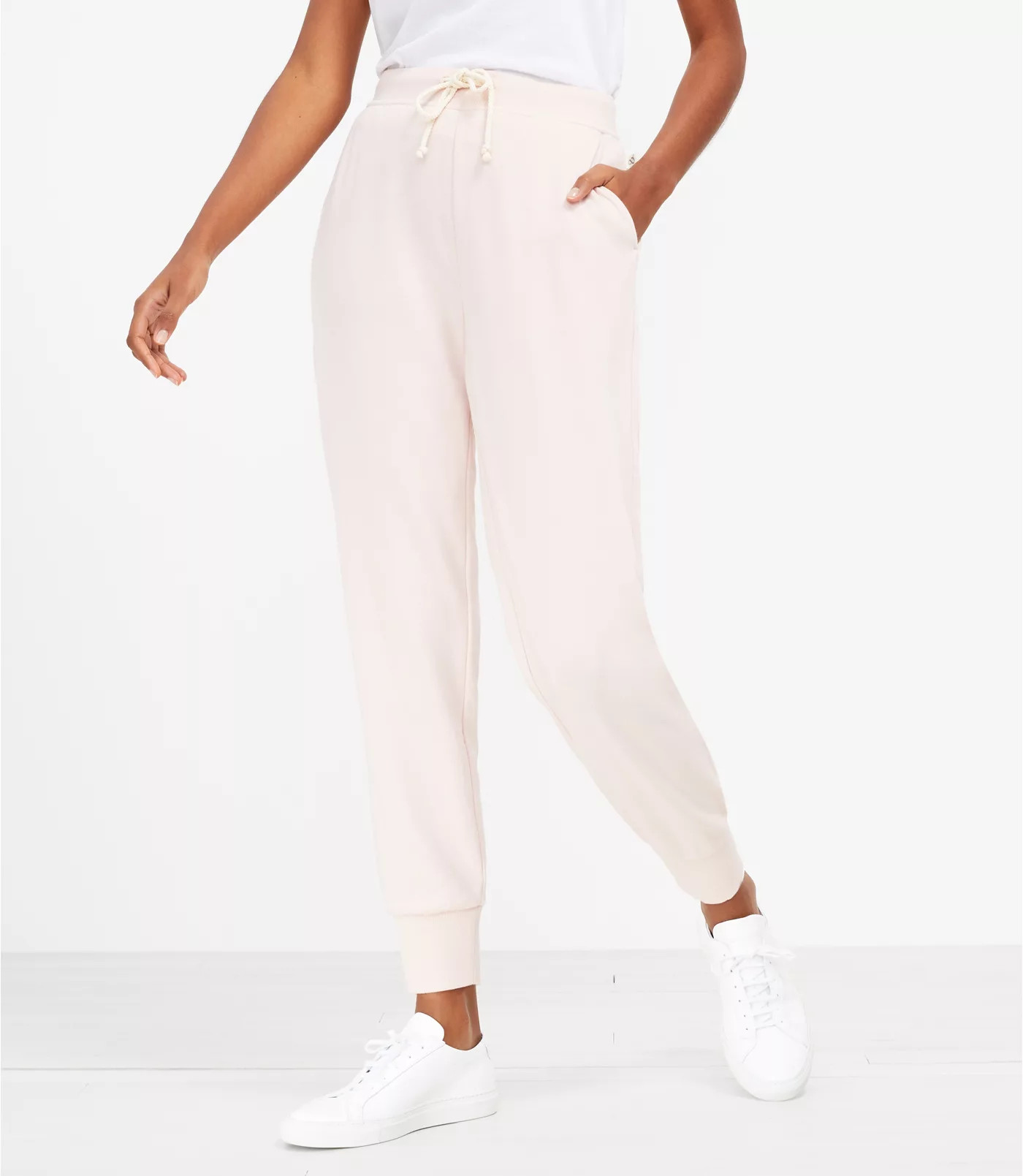 Lou & Grey Cozy Cotton Terry Sweatpants | LOFT