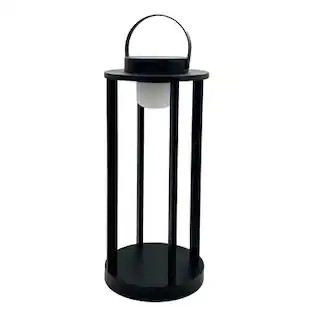 18" Black Metal Solar Lantern by Ashland® | Michaels | Michaels Stores