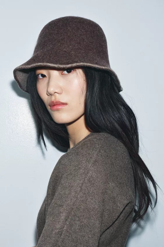 WOLLMISCH-MÜTZE MIT KONTRAST | Zara DE