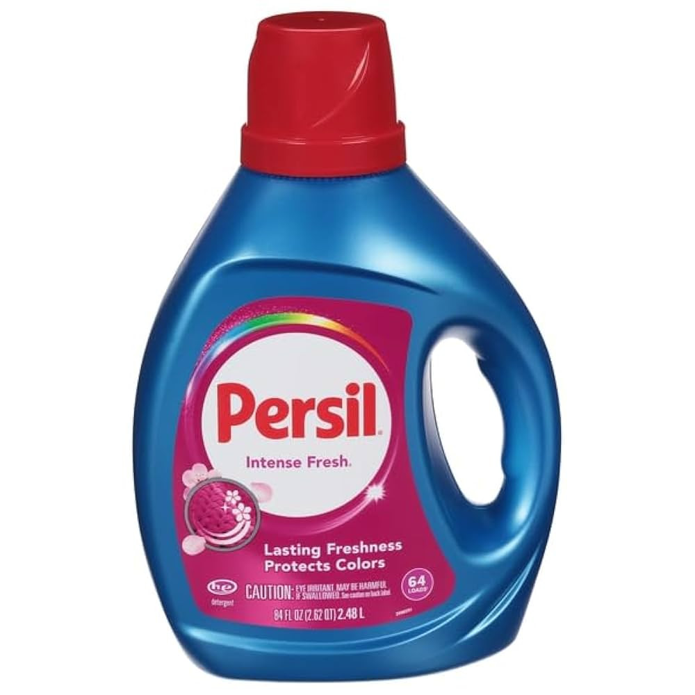 Persil Intense Fresh Everyday Clean Liquid Laundry Detergent, 84 fl oz, 64 loads | Amazon (US)