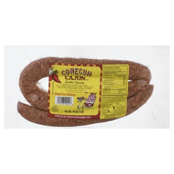 Conecuh Sausage Smoked Sausage, 16 Oz. - Walmart.com | Walmart (US)