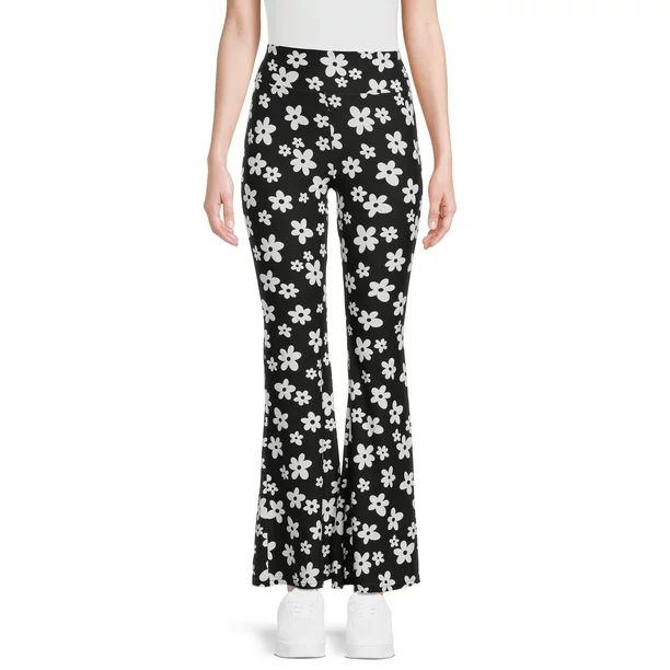 No Boundaries Juniors Flare Pants, Sizes S-XXXL | Walmart (US)