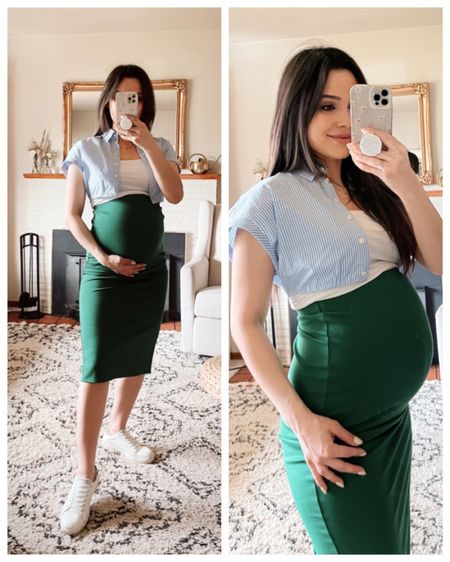 NEW • S P R I N G • HAUL from revolve. I promised I’d link up all these #bumpfriendlyfashion finds, so here you go. Starting at just $60 there are some major steals here! 

SIZING TIP: I sized up one full size (from an XS to a S) in each piece to make room for the bump. My breasts and hips need the extra room by third trimester as well. 

#maternityoutfit
#maternitystyle
#pregnancystyle
#revolveambassader 

#LTKbump