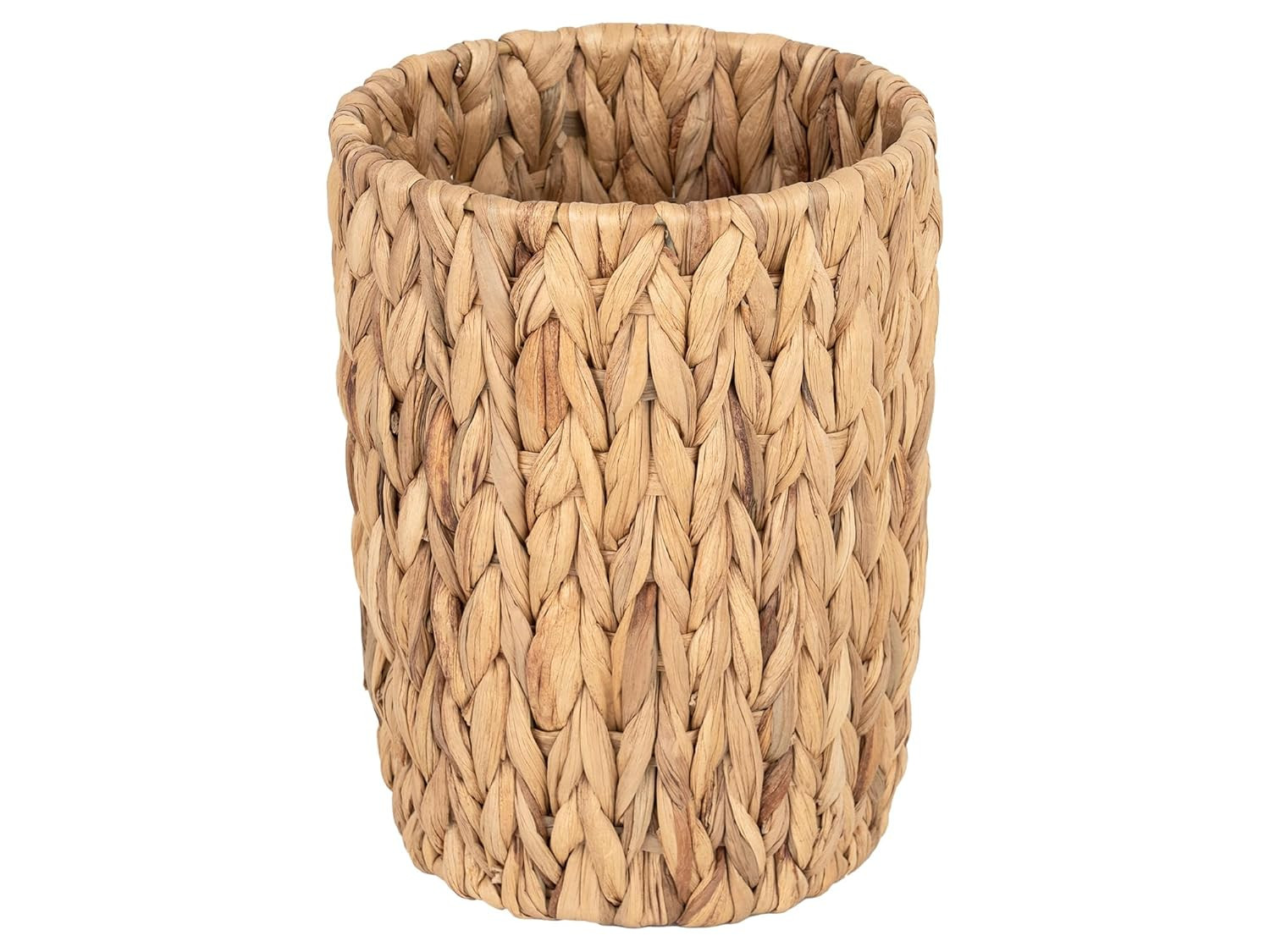 Amazon.com: StorageWorks Wicker Waste Basket, Small Trash Can for Bathroom, Water Hyacinth Trash ... | Amazon (US)