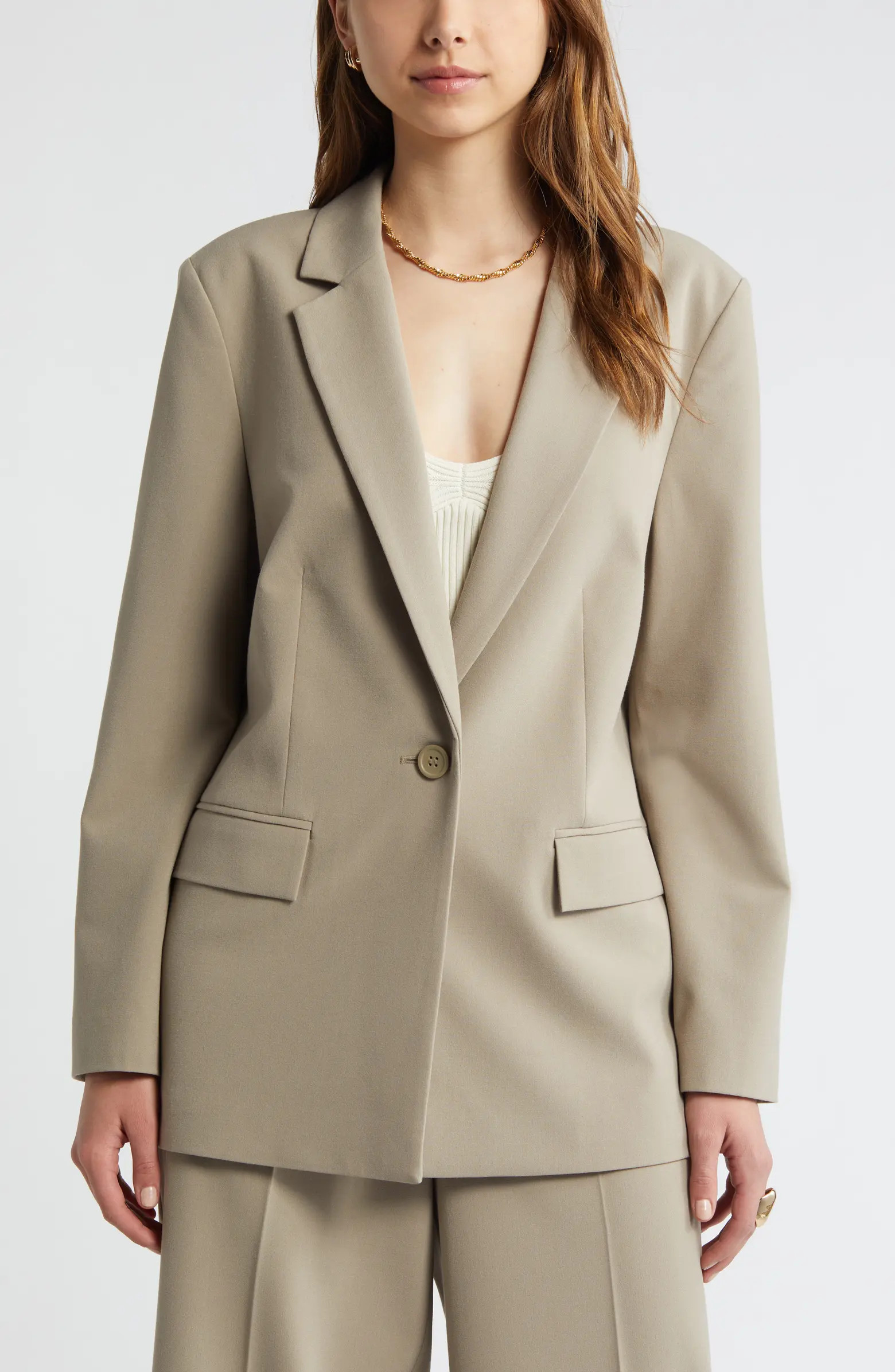 Open Edit Relaxed Fit Blazer | Nordstrom | Nordstrom