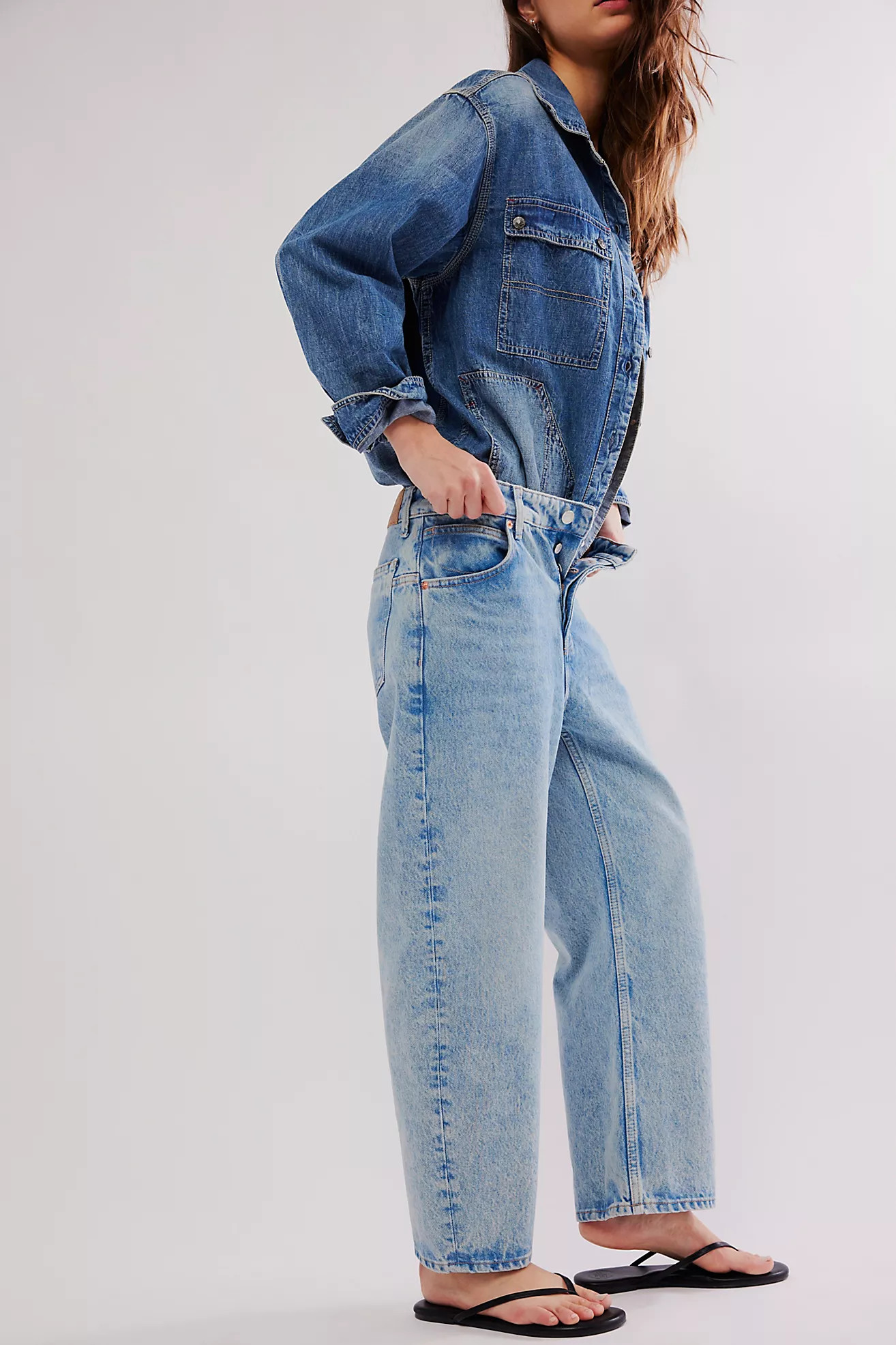 We The Free Deep Trance Dropped Boyfriend Jeans | Free People (Global - UK&FR Excluded)