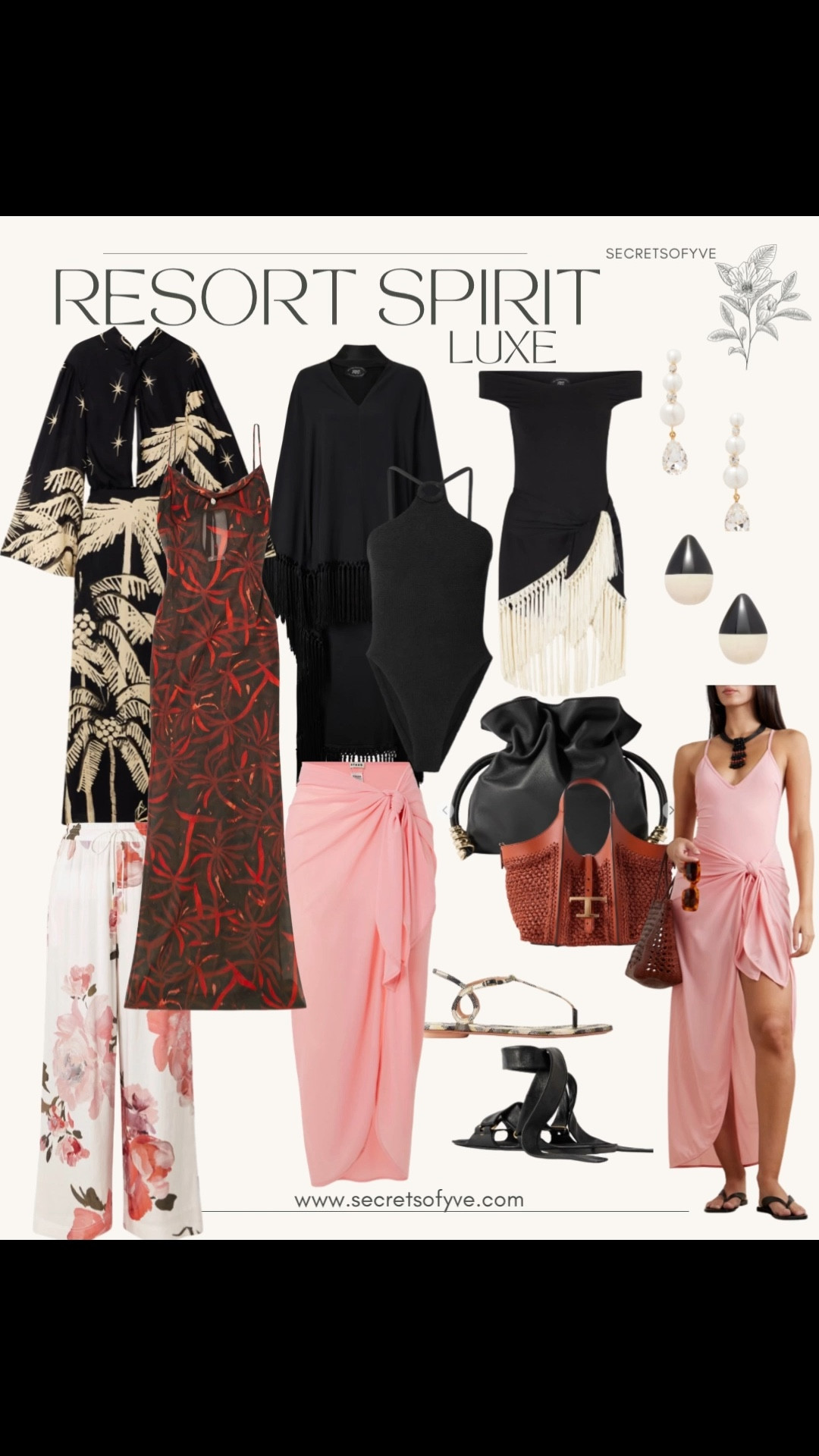 SecretsofYve: @net-a-porter luxe resort wear. Vacation outfits, date night outfit. 
#Secretsofyve #ltkgiftguide
Always humbled & thankful to have you here.. New posts daily at 3pm & 4:15pm EST. 
CEO: PATESI Global & PATESIfoundation.org
@secretsofyve : where beautiful meets practical, comfy meets style, affordable meets glam with a splash of splurge every now and then. I do LOVE a good sale and combining codes! #ltkstyletip #ltksalealert #ltku #ltkplussize #ltkmidsize #ltkover40 #ltkpetite #ltkvlog #ltktravel #ltkbump #ltktall #ltkgrwm #ltkmomlife secretsofyve

#LTKootd #LTKSeasonal #LTKWedding