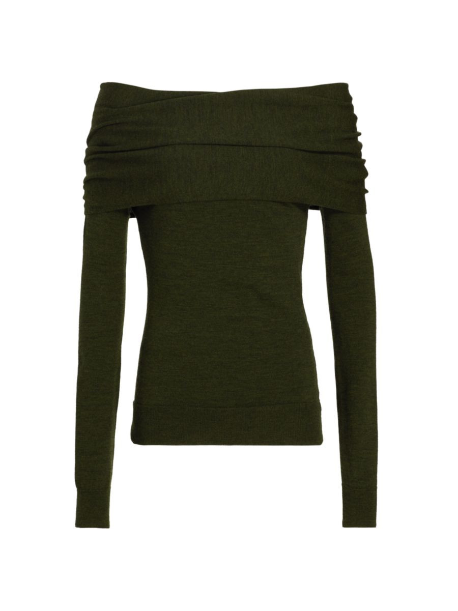 Off the Shoulder Sweater | Saks Fifth Avenue