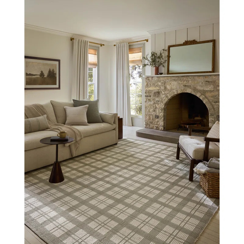 Boman Sage / Ivory Area Rug | Wayfair North America