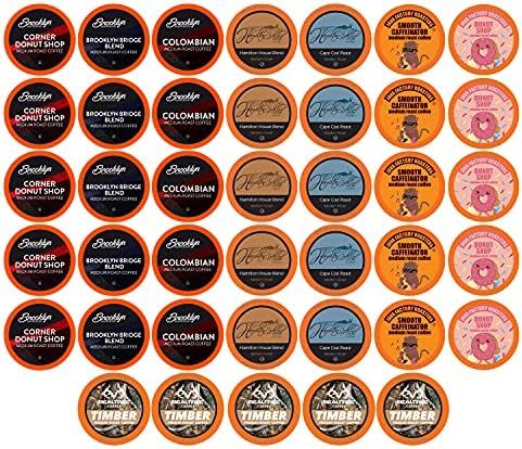 Two Rivers Coffee Medium Roast Coffee Pods, Compatible with 2.0 Keurig K-Cup Brewers, Assorted Varie | Amazon (US)