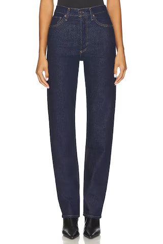 AGOLDE 90s Pinch Waist Long Jeans in Reissue from Revolve.com | Revolve Clothing (Global)