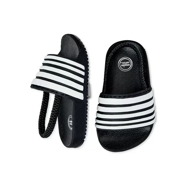 Wonder Nation Baby Boys Sport Slides, Sizes 2-6 | Walmart (US)