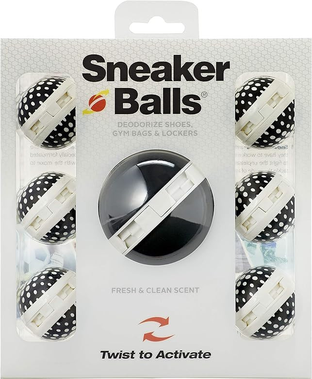 Sof Sole Sneaker Balls Shoe, Gym Bag, and Locker Deodorizer, 1 Pair | Amazon (US)