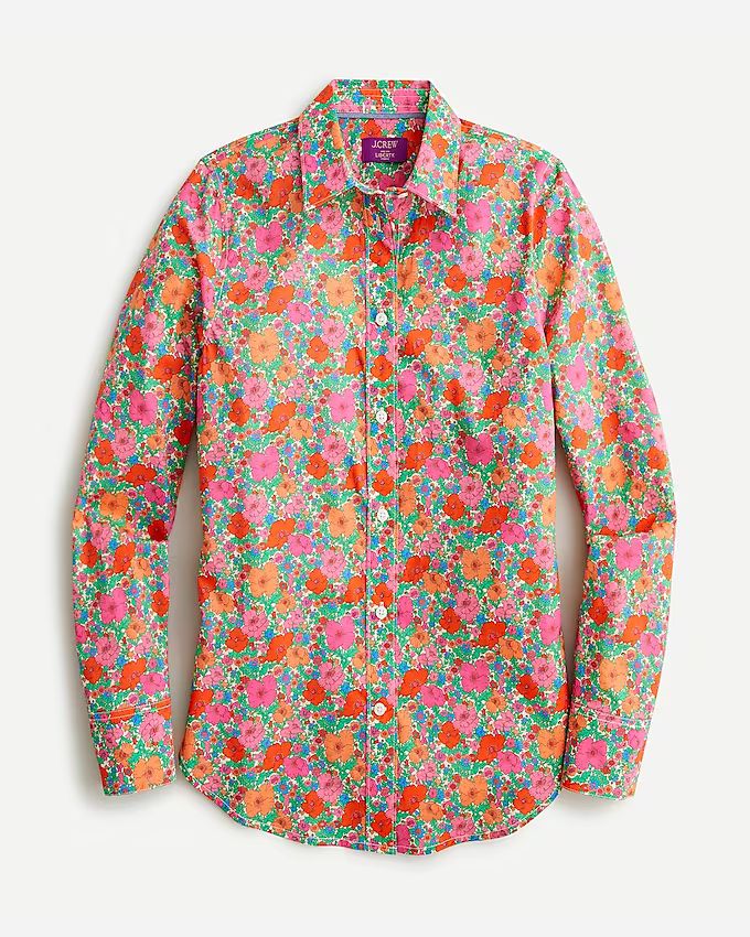 Slim-fit shirt in Liberty® Meadow Song fabric | J.Crew US