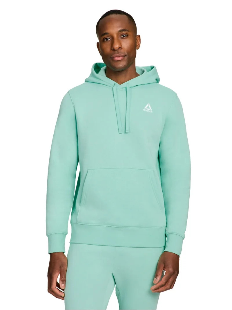 Reebok Men's & Big Men's Logo Fleece Hoodie Sweatshirt, Sizes XS-5XL | Walmart (US)