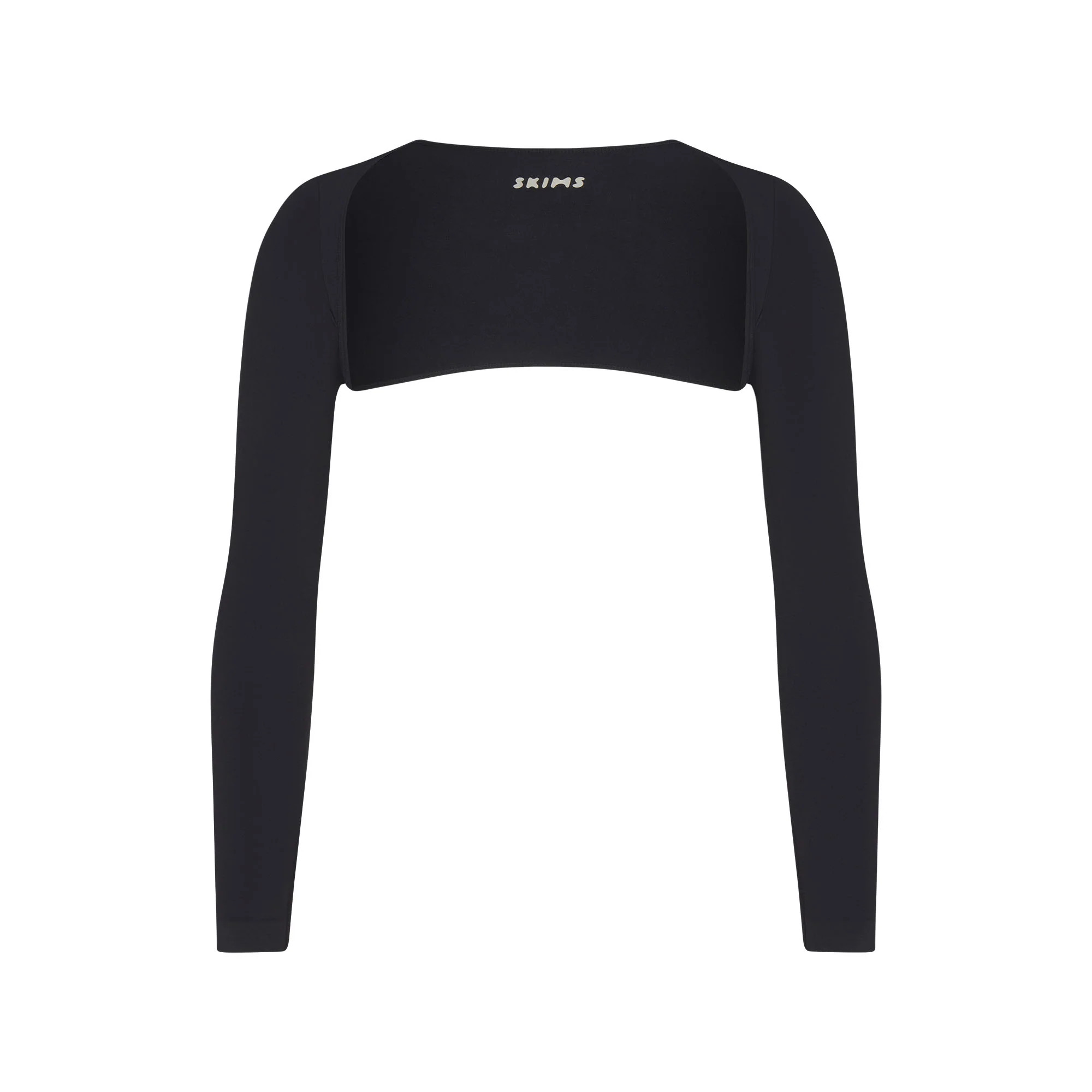 CONTOUR NYLON SHRUG | ONYX | SKIMS (US)