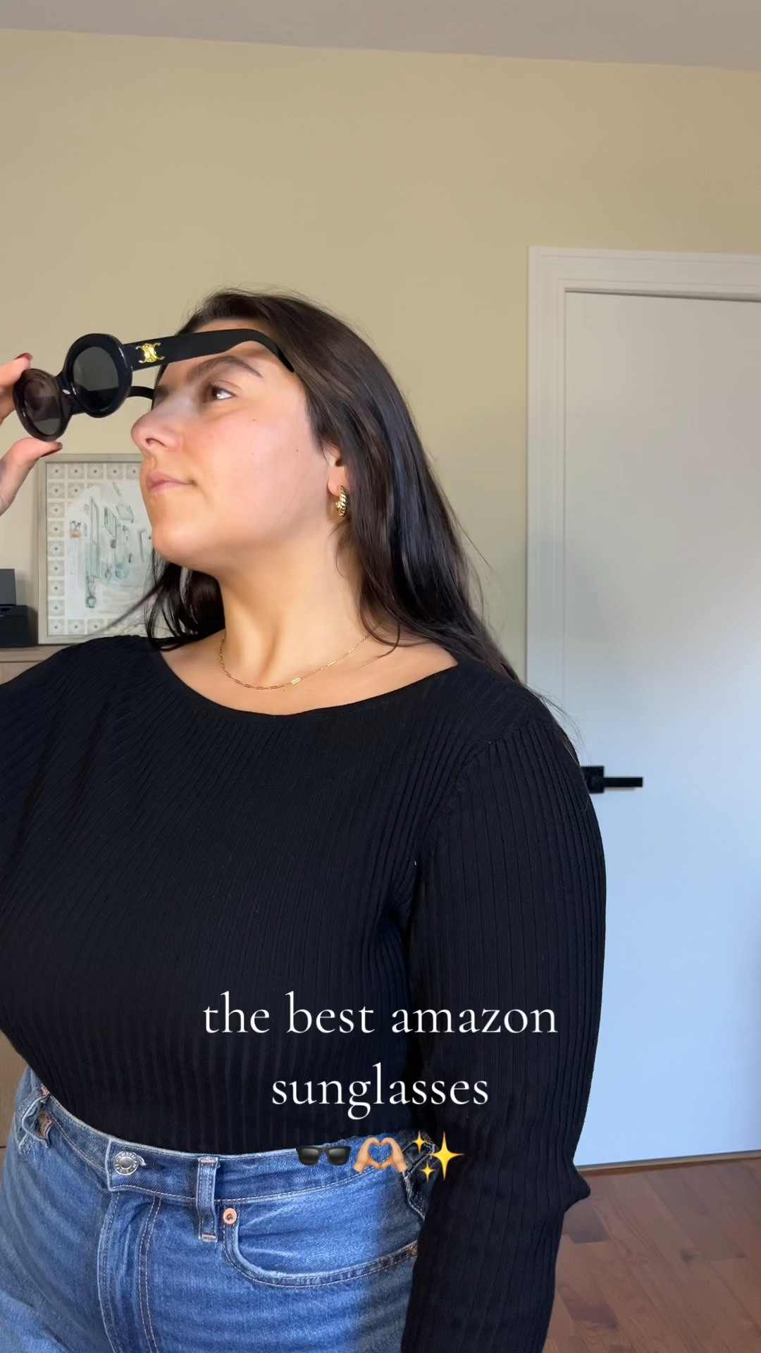 celine dupe sunnies from amazon 🕶️✨

#LTKMidsize #LTKFindsUnder50