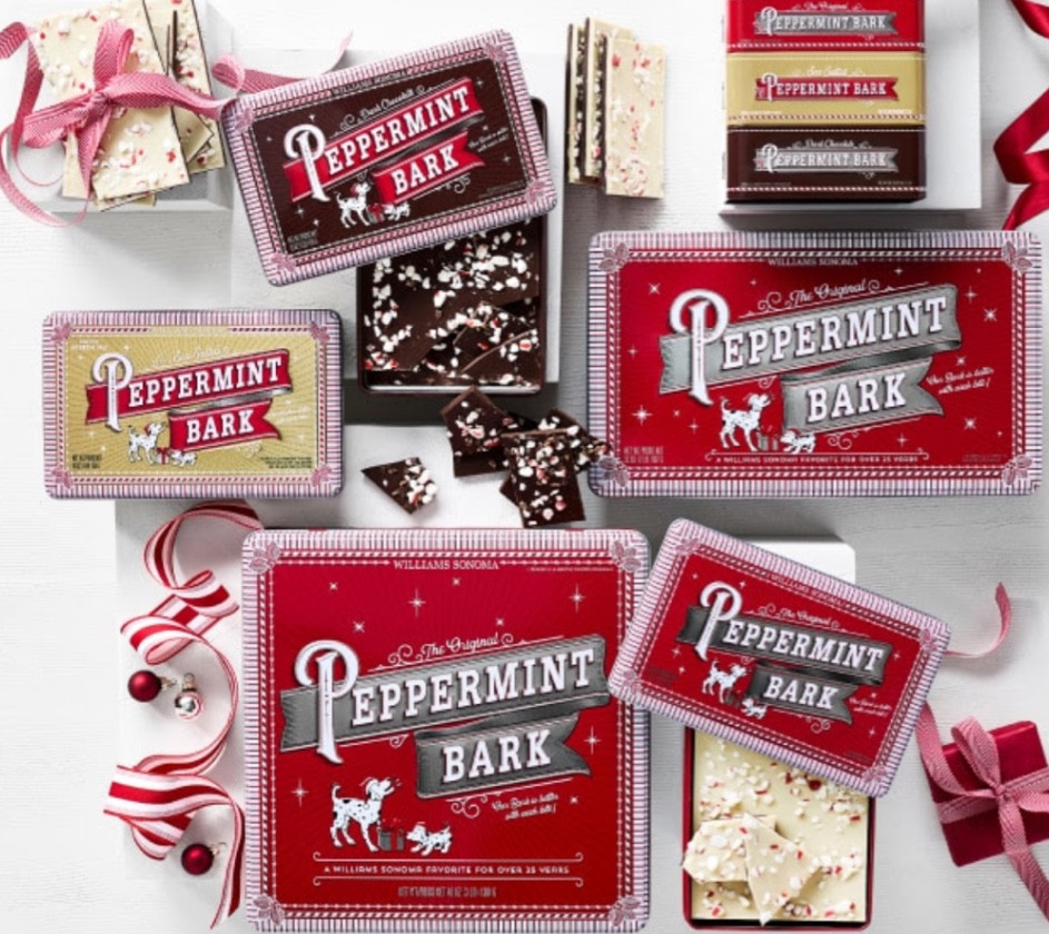 Williams Sonoma
The Original Williams Sonoma Peppermint Bark

Guittard semisweet and dark chocolate, peppermint, cocoa nibs

Our nostalgic peppermint bark is often copied but never matched in quality or flavor. The once-a-year favorite is crafted using the finest ingredients, including custom-blended chocolate and double-distilled oil of peppermint

#LTKGiftGuide #LTKHoliday #LTKParties