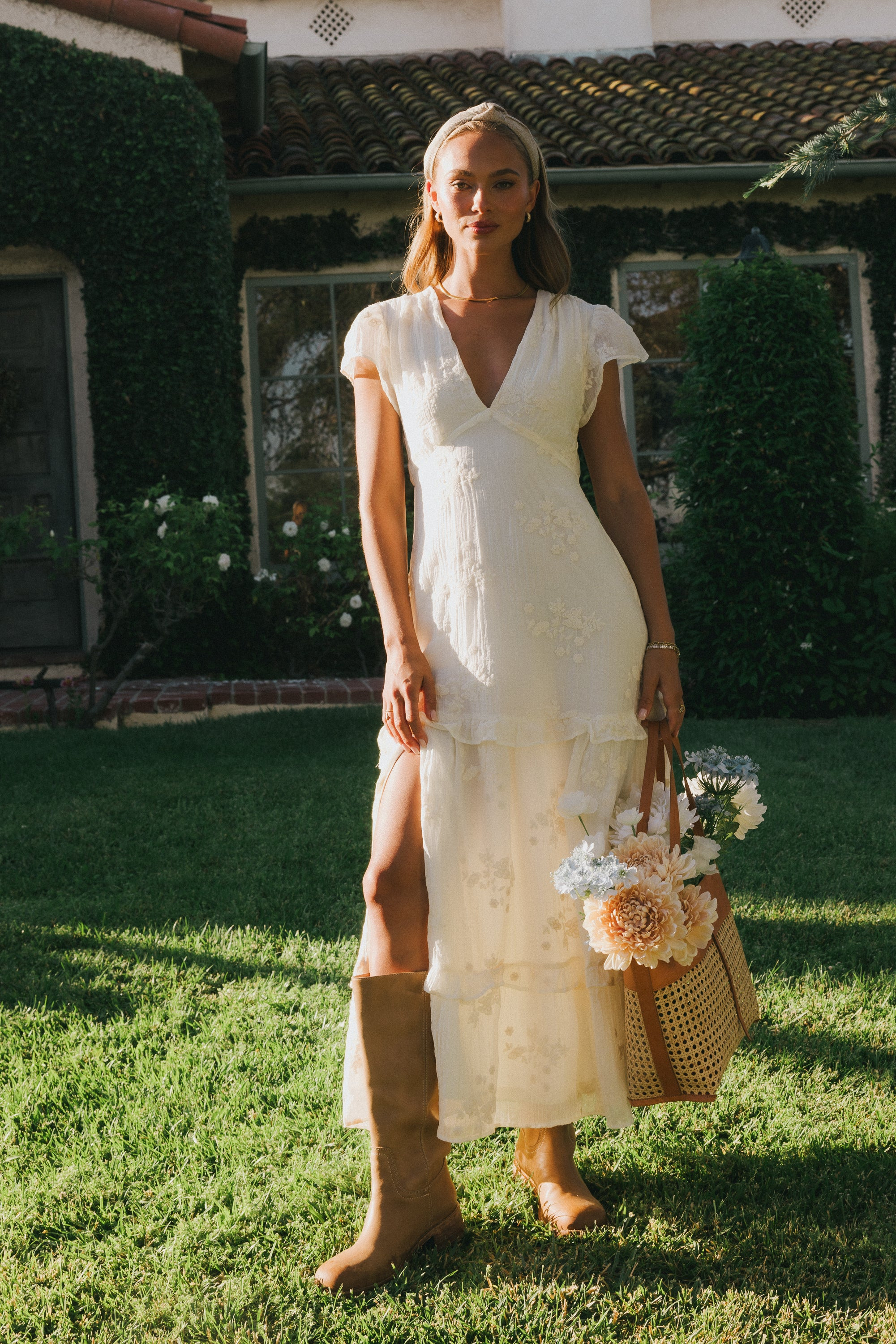 Sol Embroidered Maxi Dress | Böhme US