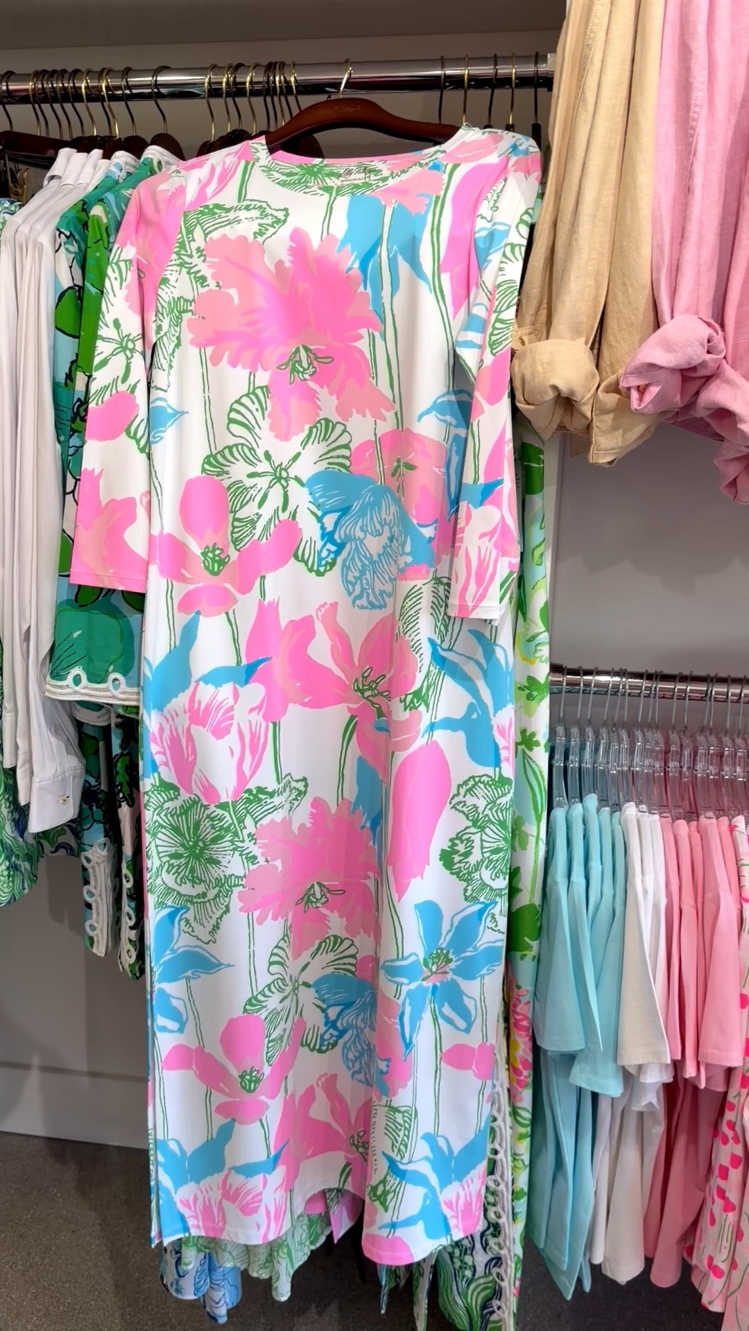 UPF DEENA DRESS by Lilly Pulitzer
Colorful prints set the tone for a bright and playful vacation 
Midi dress, maxi dress. 

#LTKgrwm #LTKTravel #LTKOver40