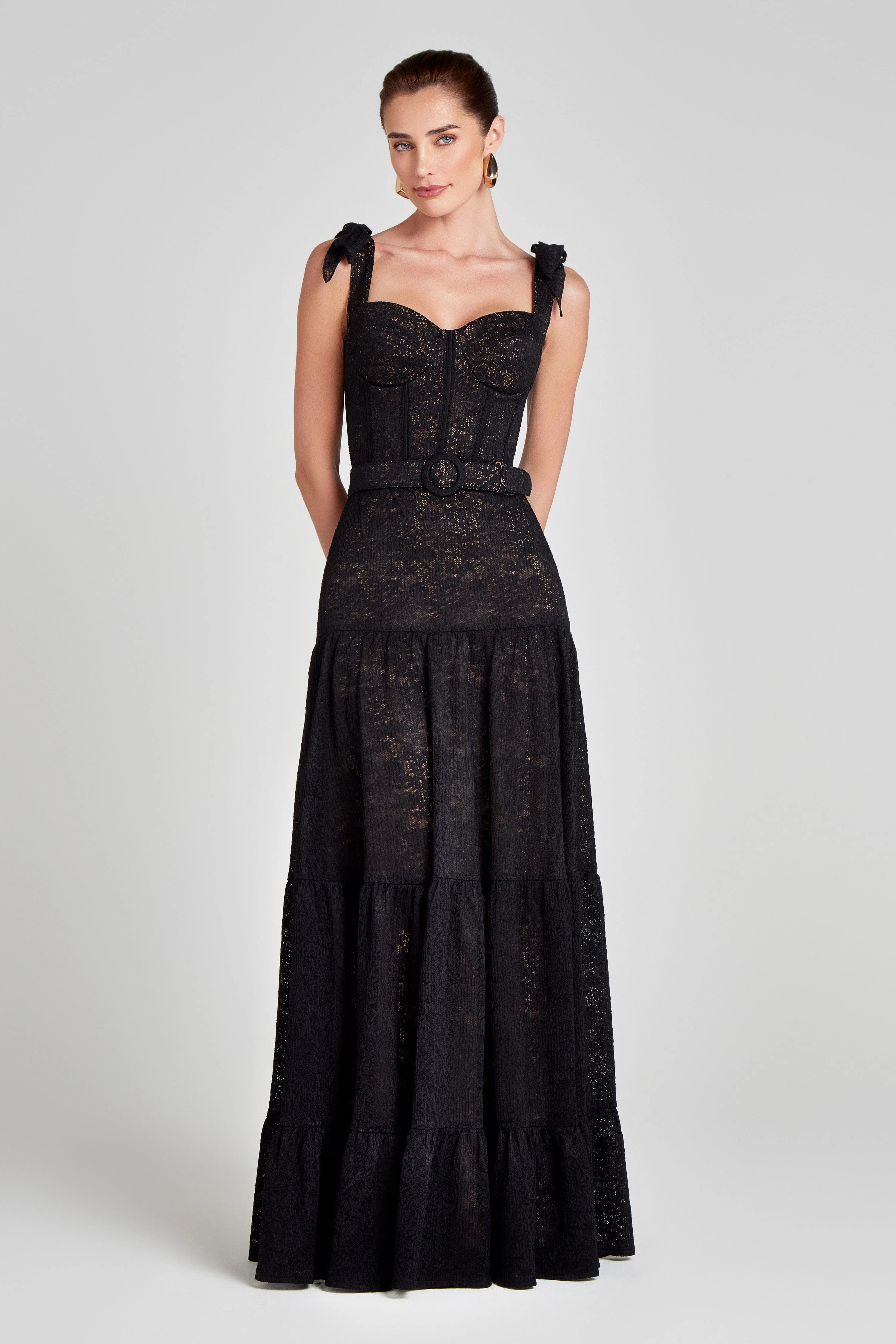 Miranda Black Dress | Nadine Merabi