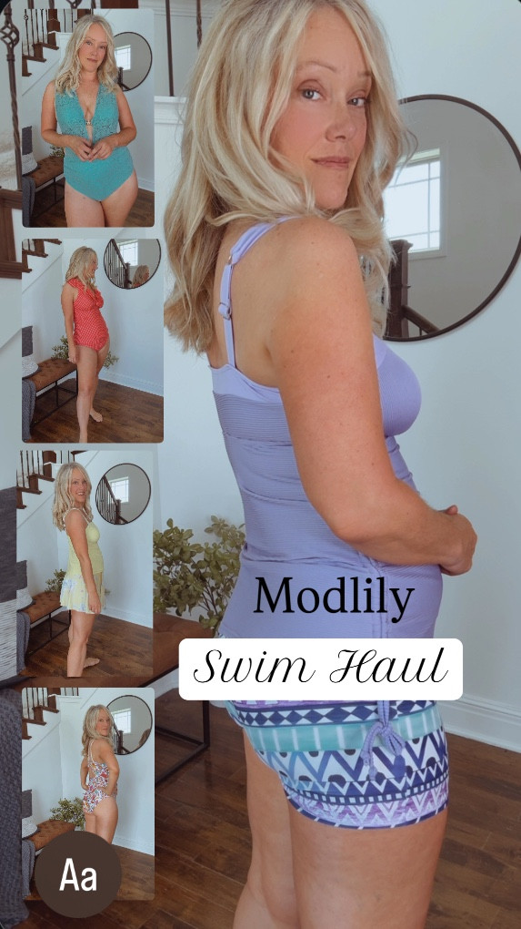 Step aside, black swimsuit. These fun, colorful and comfy tankini’s are my all-time favorite. They have such cute styles with ruffles bright colors and more. These are perfect for the mom body I’m 51 years old and these are perfect for a menopause body. They run a tad small so double check their sizing guide and if you’re unsure then size up one and make sure to pack these for your next vacation travel.

#LTKOver40 #LTKTravel #LTKSwim