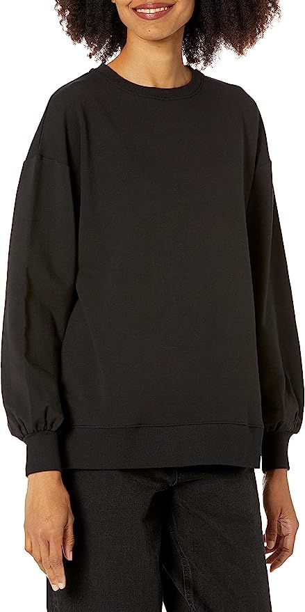 The Drop Women's Kiko Oversized Crew Neck Sweatshirt | Amazon (US)