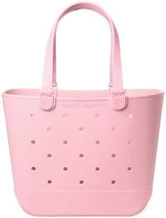 Simple Modern Extra-Large Beach Bag | Waterproof Getaway Rubber Tote with Zipper Pocket for Trave... | Amazon (US)