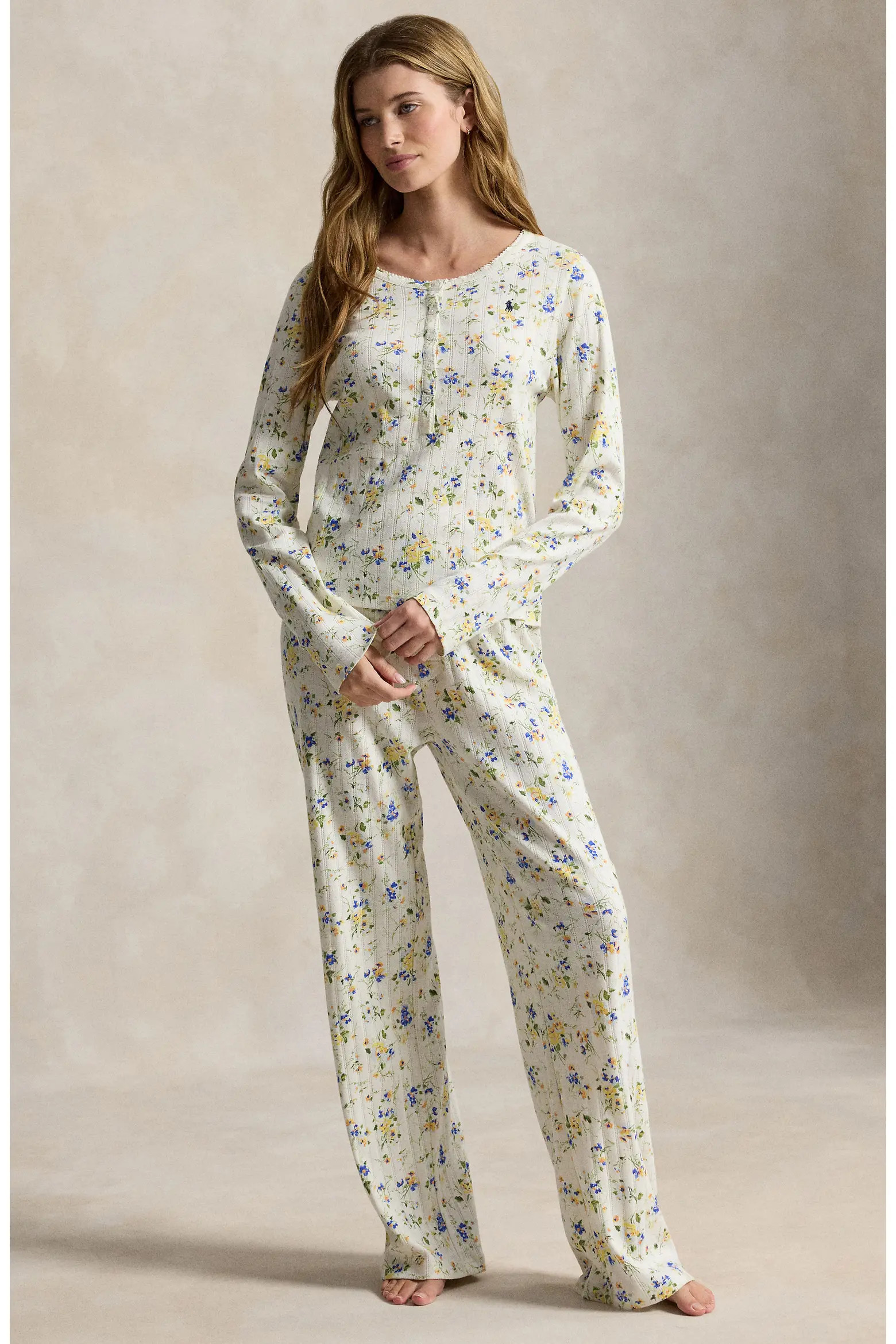 Henley Cotton Pajamas (Women) | Nordstrom | Nordstrom