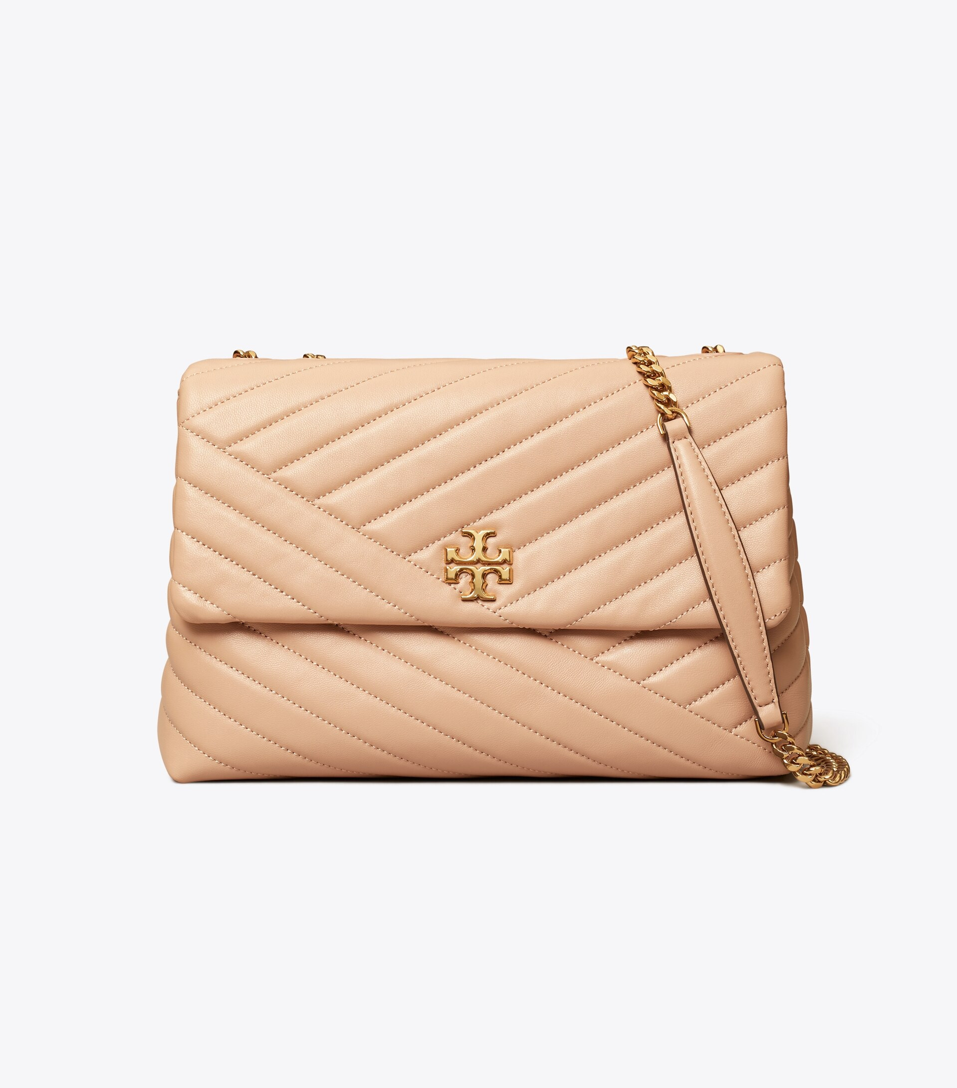 Kira Chevron Convertible Shoulder Bag | Tory Burch (US)